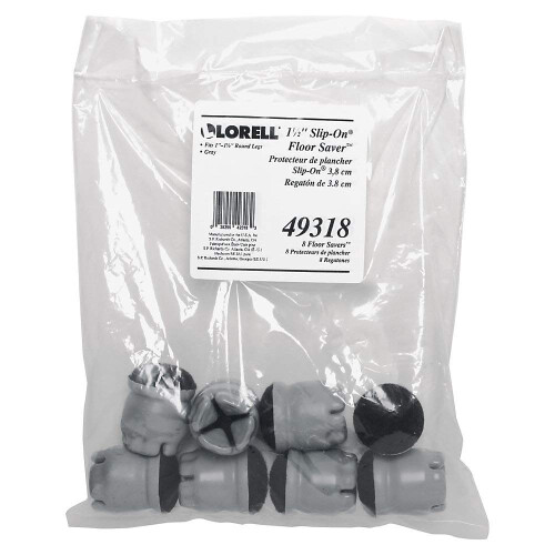 Lorell 1,5"""" Slip-On Floor Savers 8 db-os csomag 2