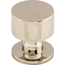 Top Knobs TK821PN Serene Collection 1-1/8"""" Lily Knob Polished Nickel