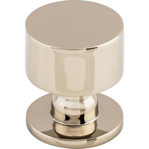 Top Knobs TK821PN Serene Collection 1-1/8"""" Lily Knob  Polished Nickel