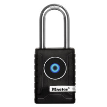 Master Lock Padlock  Outdoor Personal Use Bluetooth Lock  2-7/32 in. Wide  4401DLH
