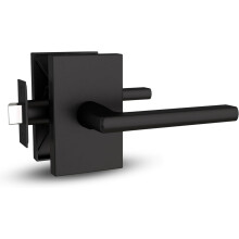Mega Handles - Glamor Passage I Lever Door Lock Handle Set for Hallway Closet and Bathroom I Keyless Door Lock I Heavy Duty I Fits All Standard Door