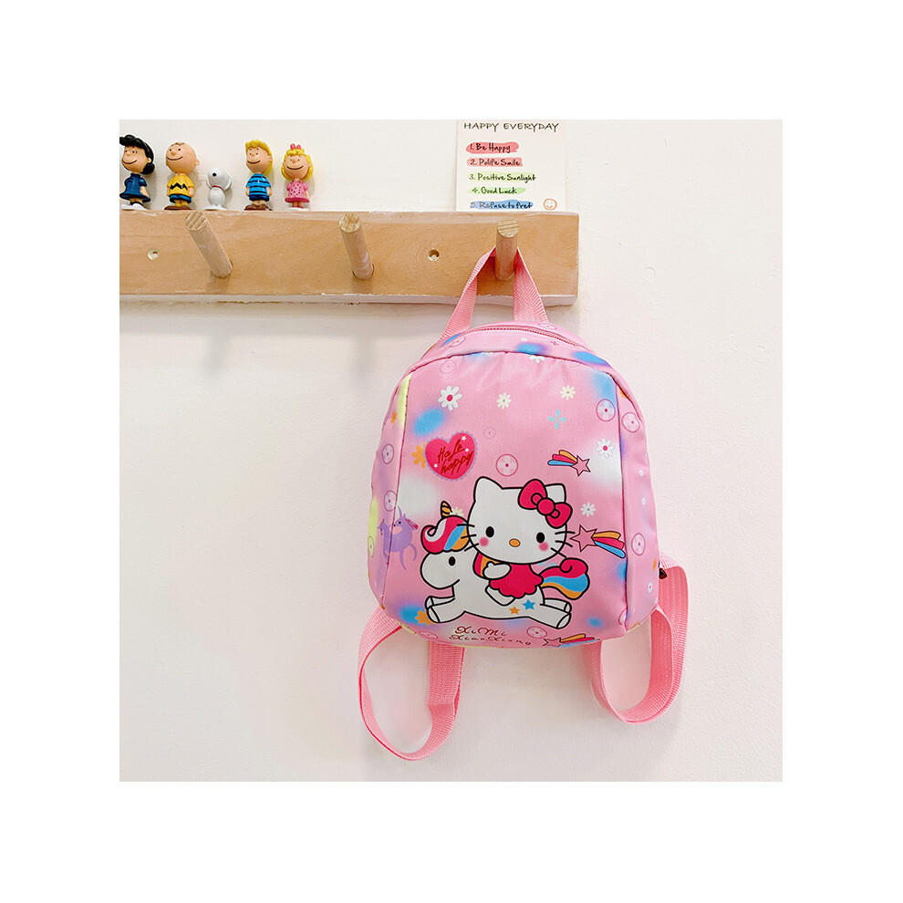 (Kitty Unicorn) Adorable New Mini Backpack For Kids Featuring Kuromi And My Melody Designs Perfect For School Use