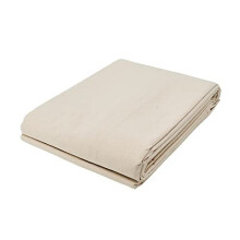 Tarps Now 4x15 ft Heavy Duty Canvas Drop Cloth | Durable All-Purpose Painters Tarp | 10 oz All Natural Washable Canvas Drop Cloth Fabric | Duck Canva