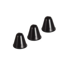 Samolepiace gumen n razn kov no icky 0,750"""" palcov (19,1 mm) x 0,750"""" palcov (19,1 mm) - balenie po 25 kusoch - BS47 cierne