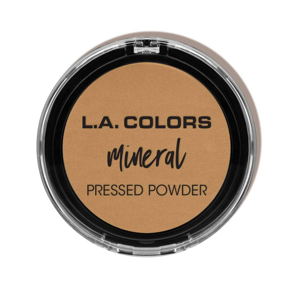 L.a. Colors Light Mineral Pressed Powder, Sand Cmp379