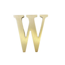 1,77 inch hoogte zelfklevend massief messing Engelse letters 4,5 cm muursticker gouden brievenbusnummers huisadresnummers winkelstudionaam doe-het-ze