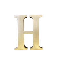 1,77 inch hoogte zelfklevend massief messing Engelse letters 4,5 cm muursticker gouden brievenbusnummers huisadresnummers winkel studionaam DIY combi
