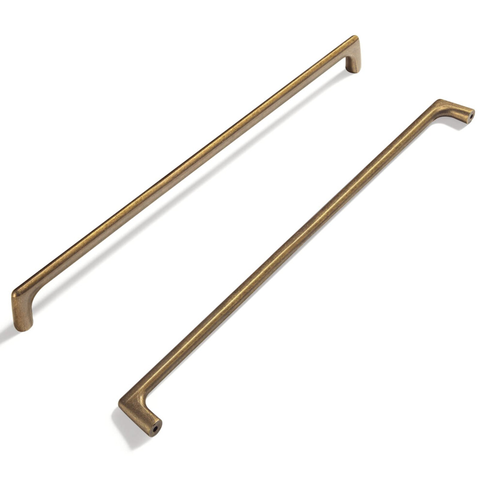 Goo-Ki Antique Brass zinc Alloy Cabinet pulls for Drawer Cupboard  Wardrobe-12.6 inch (320mm) Hole Center 6 Pack-image-OPC-PGTD5WB-NEW