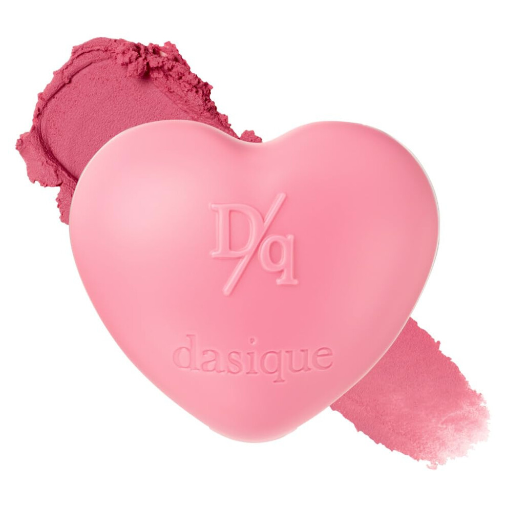 Dasique Souffle Color Pot #09 Hazy Rosy - Makeup Blush Buildable Silky-Smooth Texture Build-In Mini Brush Multi-Use For Cheek And Lip