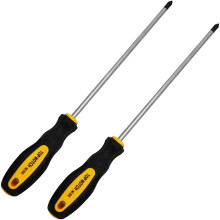 Phillips Screwdriver 8 inch long Screwdriver Length Shank Screwdriver Magnetic Tip PH2 Cross Head Screwdriver 2Pcs