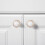YENZEEN White Cabinet Knobs for Kitchen Farmhouse Drawers Cabinet Knobs Vintage Round Knobs for Dresser Drawers Pull Handle Knobs with Screws for Doo 4