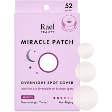 Rael Pimple Patches, Miracle Overnight Spot Cover - Patch Acne Idrocolloid per Viso, Brufolo & Imperfezione