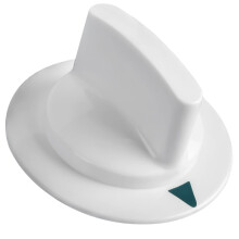 Bouton de contrle de la minuterie WE1M652 Sechure avec anneau metallique renforce par Seentech compatible GE & Hotpoint Sechuds - Remplace: 1264