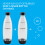 SodaStream SodaStream 1L Twin Pack Elewasher Safe Slim Bottle (sort) 2