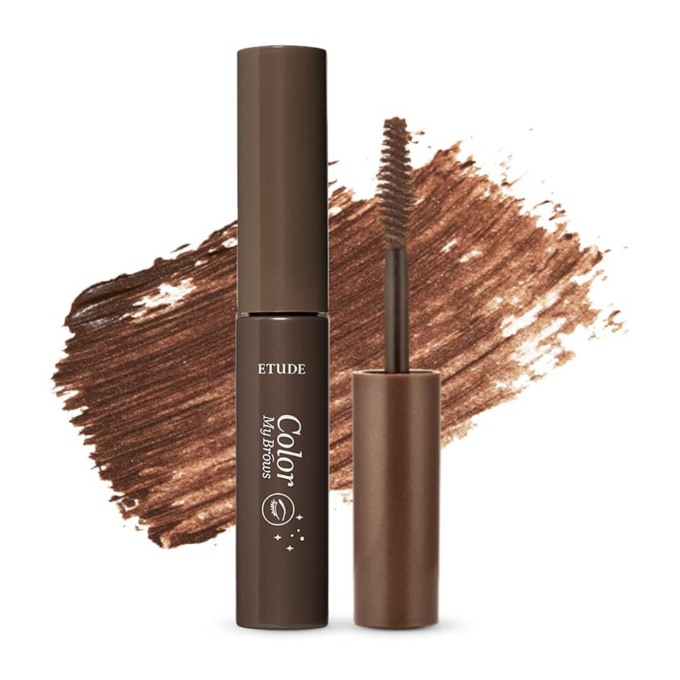 Etude Brown House Color My Brows Max 9G #2 Light | Brow Mascara With Coloring Nutrition And Moisturizing Effect To Create A Natural Refined Look