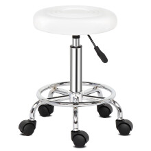 Sgabello da bar rotondo di winado con altezza di rotazione delle linee altezza regolabile sgabelli da bar moderni 360 sedia da bar senza bracciole in
