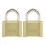 Master Lock Master Lock Χρυσό Λουκέτο Συνδυασμού, Κλειδαριά για Εξωτερικούς Χώρους, 2" Σώμα 1