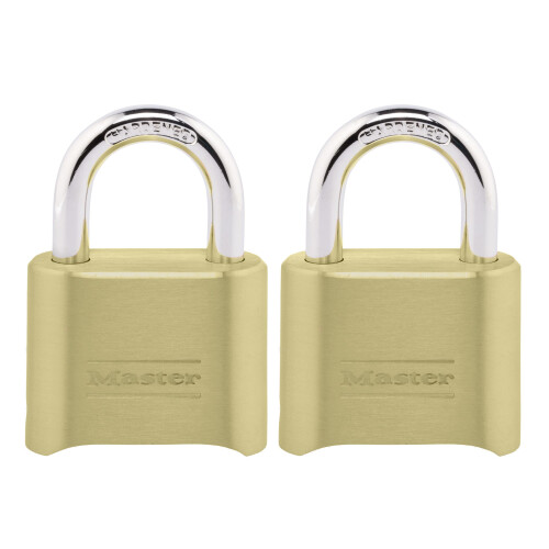 Master Lock Master Lock Χρυσό Λουκέτο Συνδυασμού, Κλειδαριά για Εξωτερικούς Χώρους, 2" Σώμα