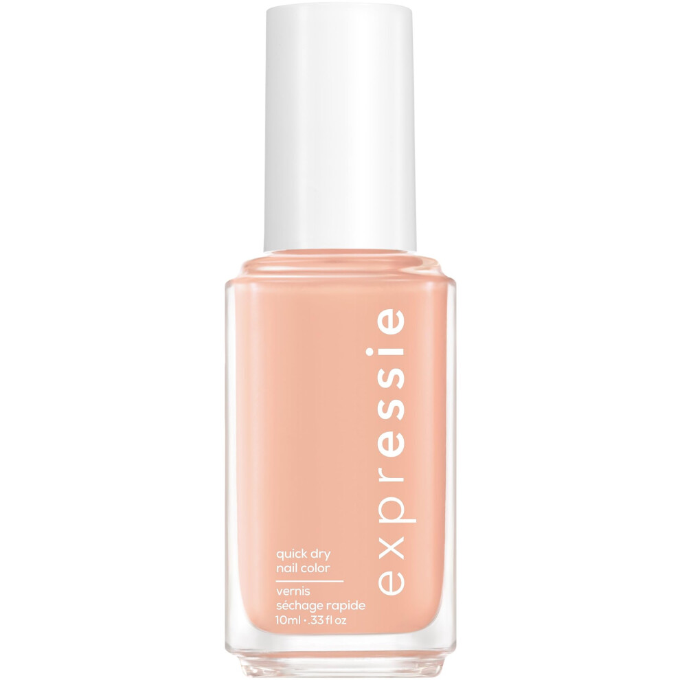 Essie Light/Peach Expressie Nail Polish Quick-Dry Pastel Nail Polish Vegan All Things Ooo 0.33 Fl Oz