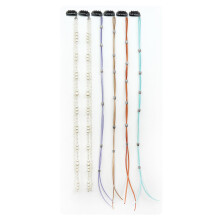 SINNKY Imitation Pearl and Boho braided hair tie Hair Clip In Hair Braiding clips Long Hair Extension Hair Chain DIY Accessories Fashion Hair ban