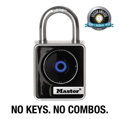 Master Lock Master Lock Padlock  Indoor Personal Use Bluetooth Lock  1-29/32 in. Wide  4400D 2