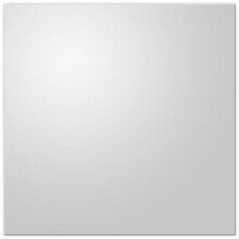 uDecor DuraClean Laje de Teto de Vinil Branca 2x2 - Caixa de 10 - Lavável, Classificação de Fogo, PVC