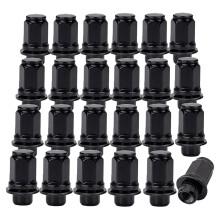 12x1,5 mm 13/16 zeskant 1,85 inch lengte OEM fabriek Mag wielmoeren set van 24 voor Tacoma 4 Runner FJ Cruiser Matrix GX470/GX460 SR5 Pre-Runner TRD