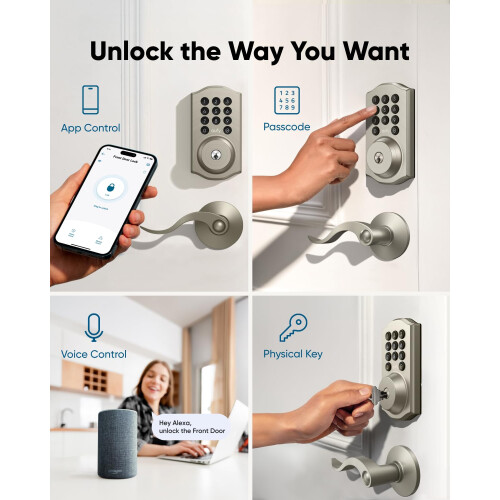 Eufy EUFY Smart Lock C30 Keyless Entry Door Lock 2