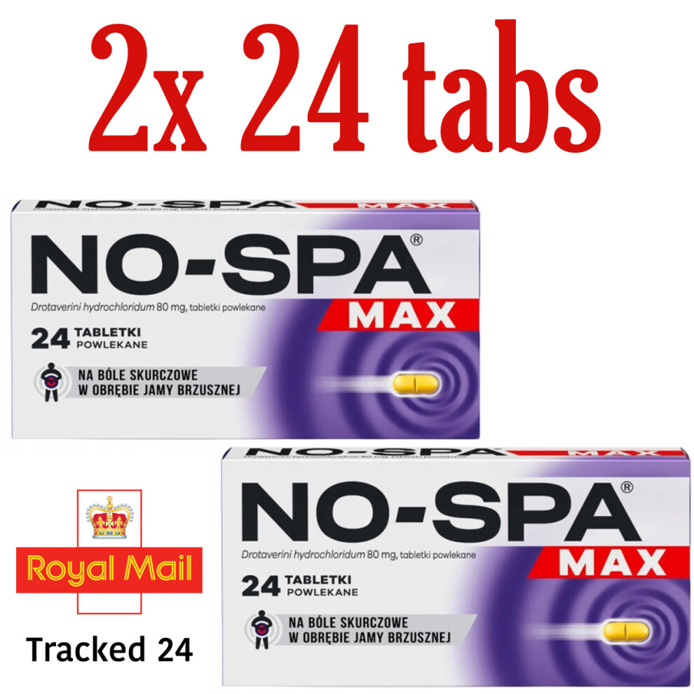 No-Spa Max 48x tabs (2x24) No spa Nospa RM24T