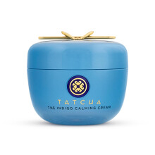 TATCHA Indigo Calming Cream | Feuchtigkeitscreme f  r das Gesicht bei Ekzemen und R  tungen | 50 ml