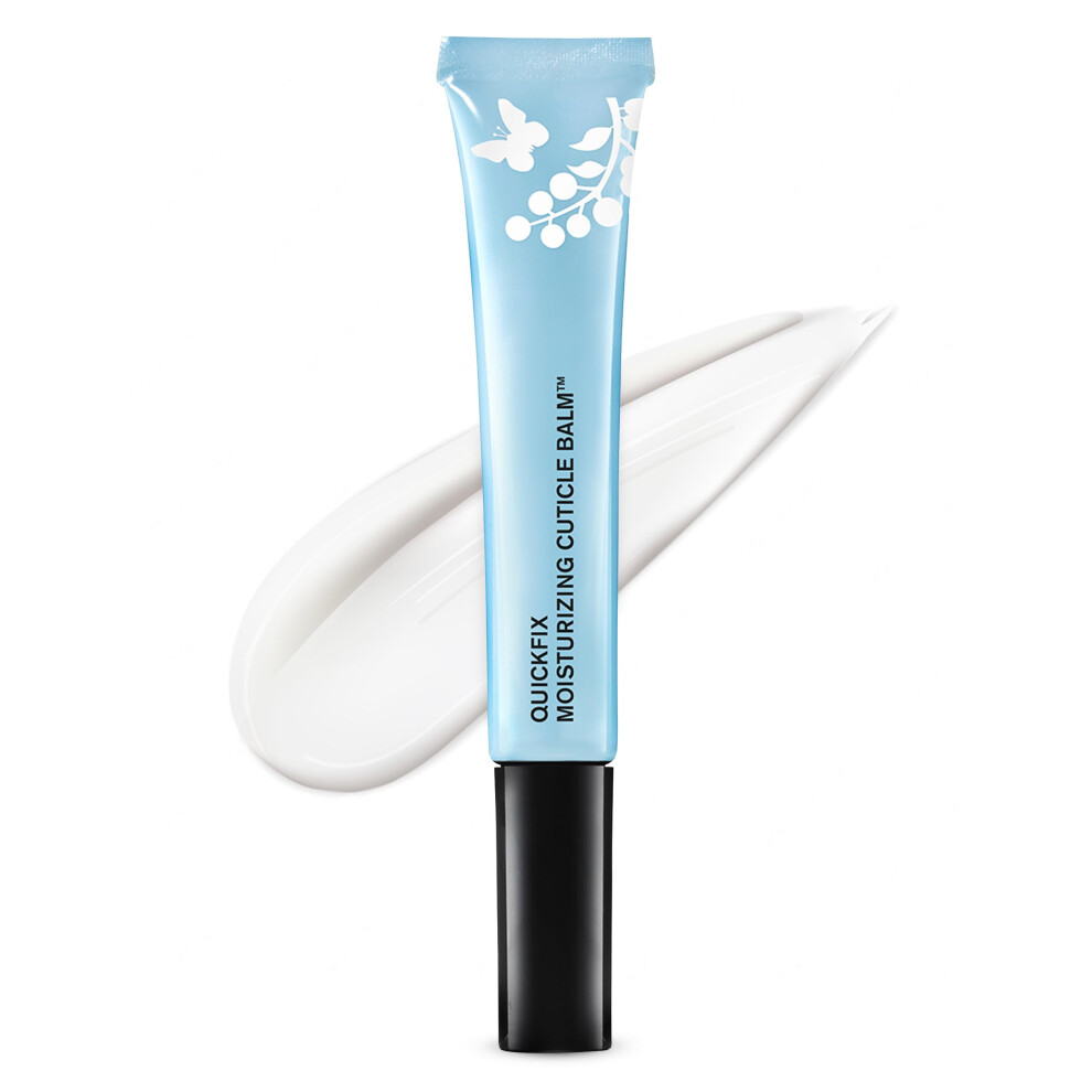 butter LONDON QuickFix Moisturizing Cuticle Balm - Cuticle Cream with Massage Tip Applicator Conditions & Hydrates Dry Cuticles & Skin - Gluten Free C