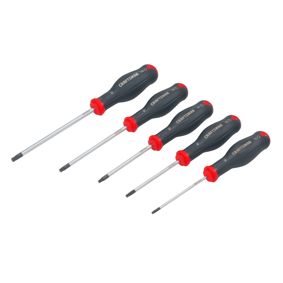 CRAFTSMAN V-SERIES Torx Screwdriver 5 Piece (CMHT65630V)
