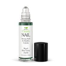 Isabella's Clear NAIL- en nagelriemolie voor sterke nagels en zachte nagelriemen | Versterkende Roll On Nail Oil met Tea Tree Jojoba en Blue Tansy om