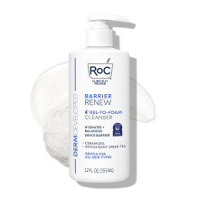 RoC Barrier Renew Gel to Foam Detergente Viso Non Seccante per Idratare la Pelle Calze della Befana per Uomini e Donne 12 Once