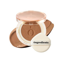Skin Barrier Glow Cover Cushion All-day Coverage Glow Finish Lightweight Skincare-Like Texture Non-cakey Makeup Korean Cushion Foundation (#43N