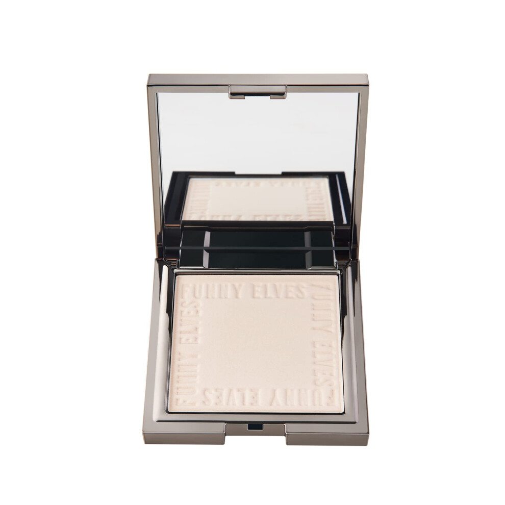 Funny Elves Pressed Powder Makeup Face Long Lasting Photosensitive Concealer Asian Skincare Cosmetics Smooth (NU00) 1 Count-image-OPC-PGTDFY2-NEW