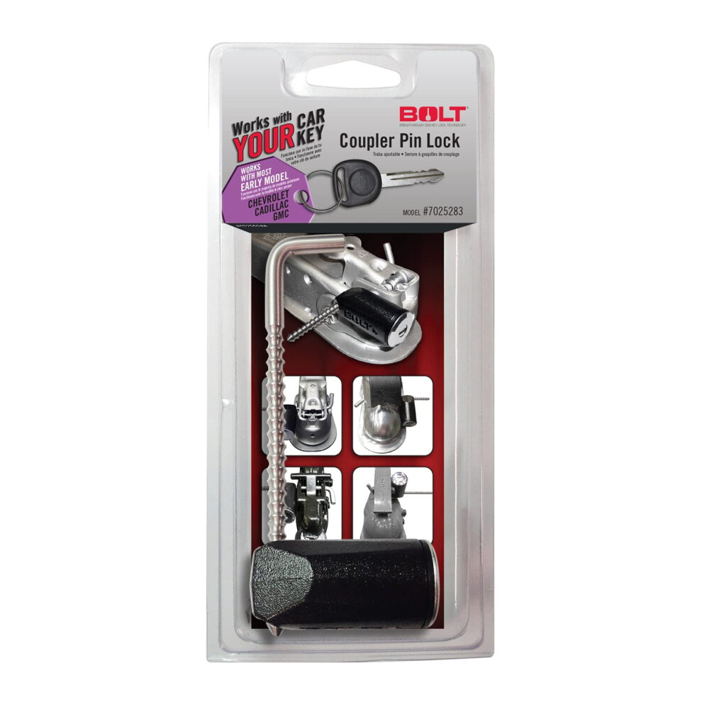 Bolt Lock 7025283 Coupler Pin Lock For Early Model Chevrolet Gmc Hummer Buick Cadillac Oldsmobile And Pontiac Keys 652732113512