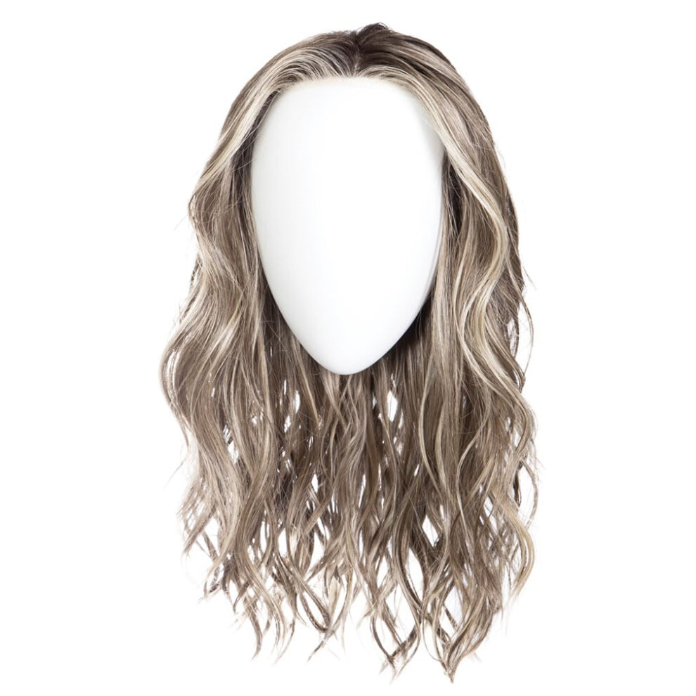 Hair U Wear Raquel Welch Selfie Mode Wig With Long Wavy Layers Memory Cap Lll And Lace Front Average Cap Size Rl51/61 Iced Granita