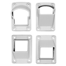 Weatherables Stanford trapleuningbeugels - Aluminium trapleuningbeugels voor buiten, gemaakt met duurzame en onderhoudsarme witte structuurpoedercoat
