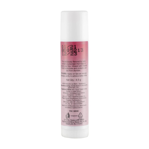 Avon Avon Naturals Lippenbalsam (Erdbeere) 2