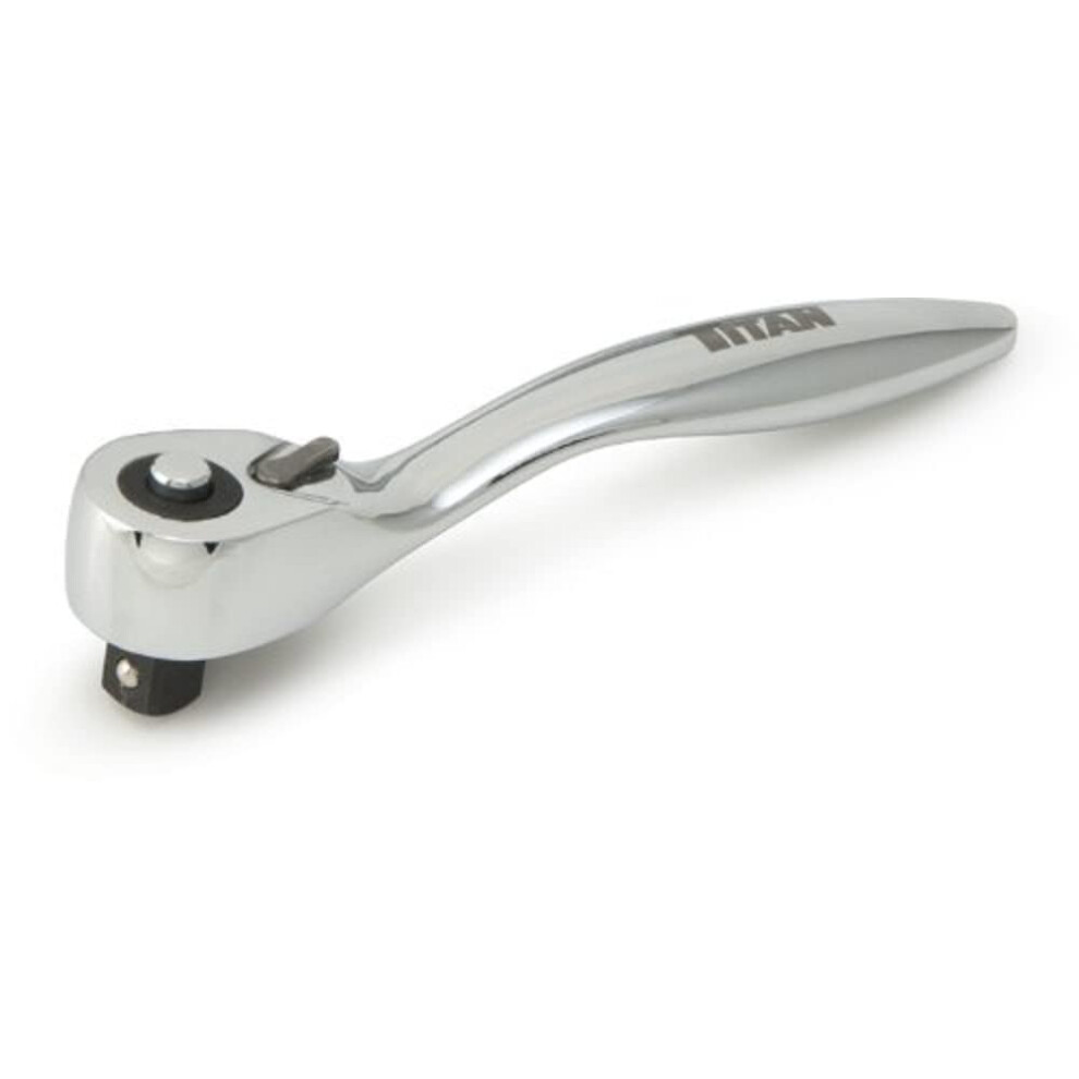 Titan 11204 1/4-Inch X 3-1/2-Inch 60 Tooth Offset Micro Ratchet 802090112041