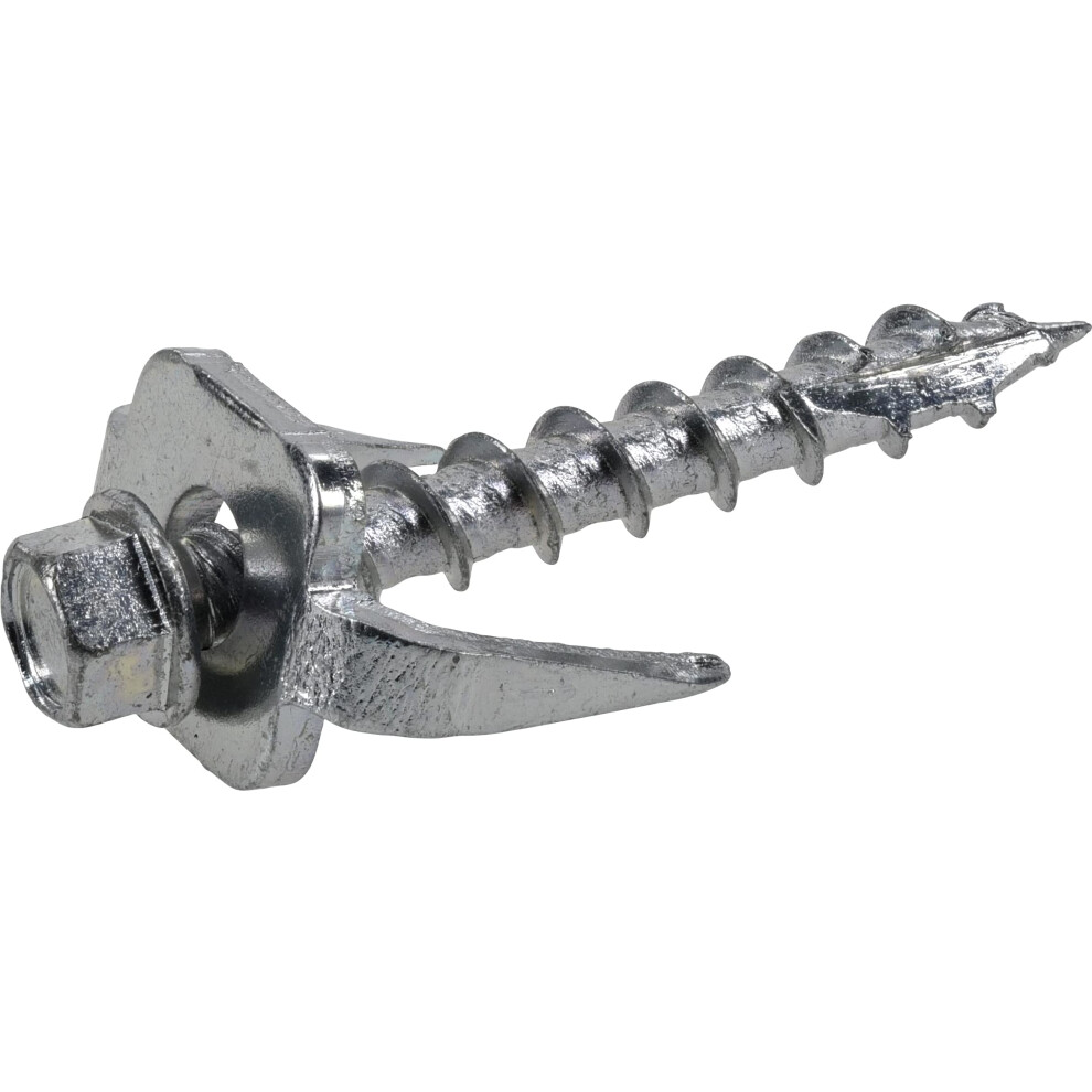 FAS-N-TITE Au Enbeschichtete Zaunpfostenschrauben (#12 X 1-1/2"""") - 175 St Ck Silber (9976305)-image