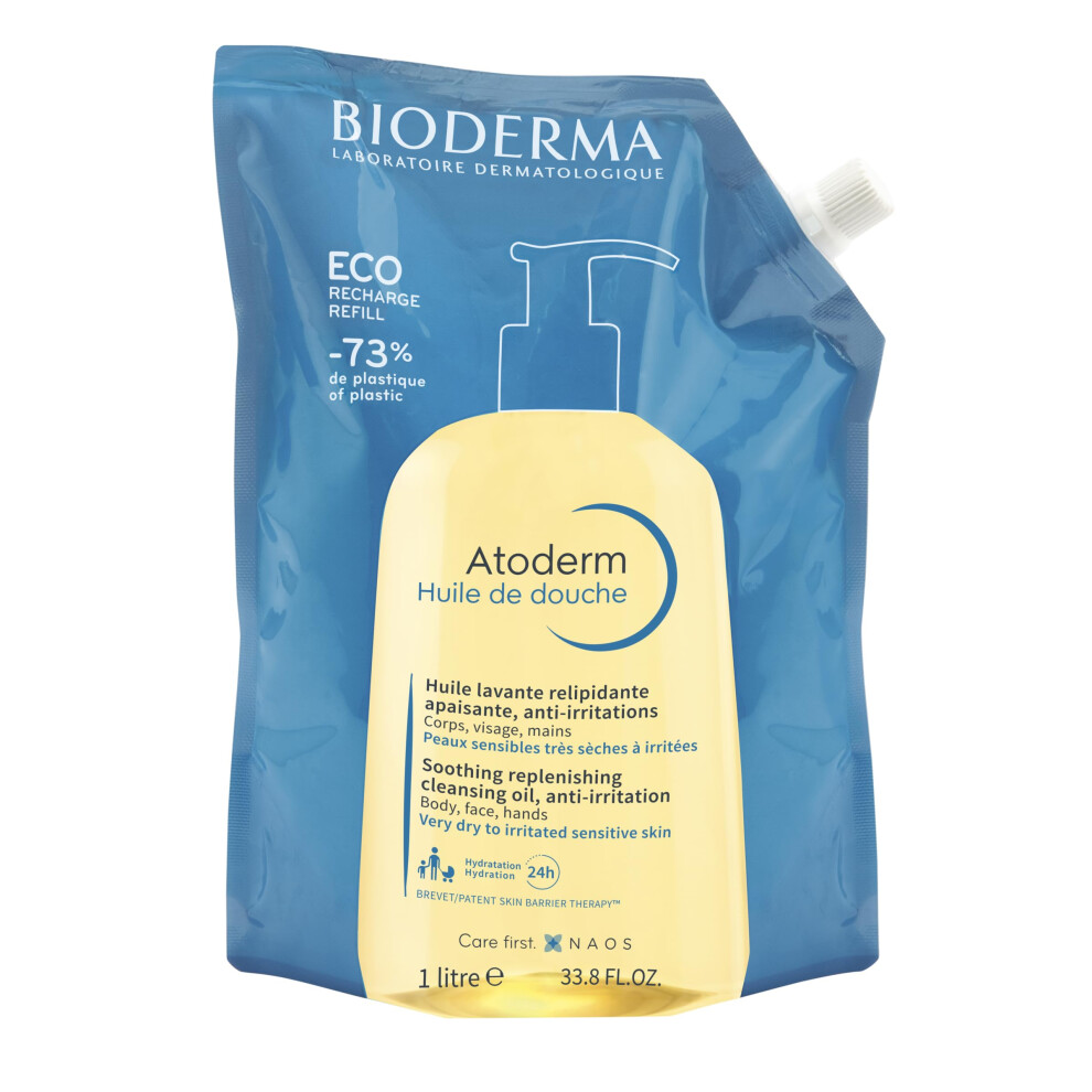 Bioderma Atoderm Shower oil Eco refill