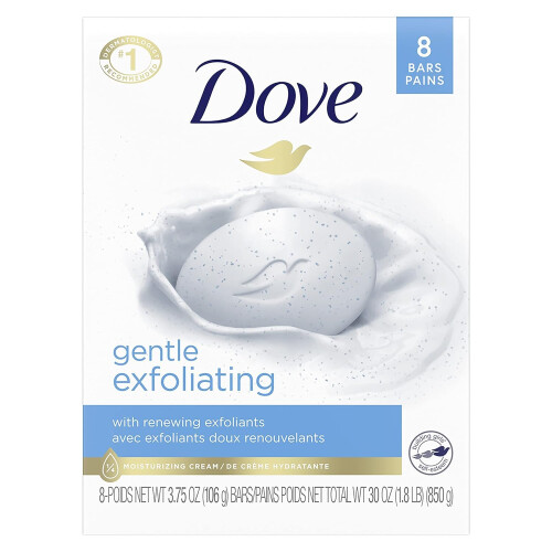 DOVE SOAP EXFOLIATING BLUE BAR - 4,75 oz 1