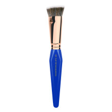Bdellium Tools Professional Makeup Brush - Golden Triangle 987 Flat Top Face Blending - With All Vegan and Soft Synthetic Fibers For Buffing Out Make