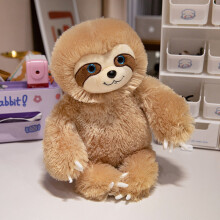 (35cm) Toy Sloth Plush Cartoon Stuffed Doll Sleep Soothing Home Kids Decoration Gift