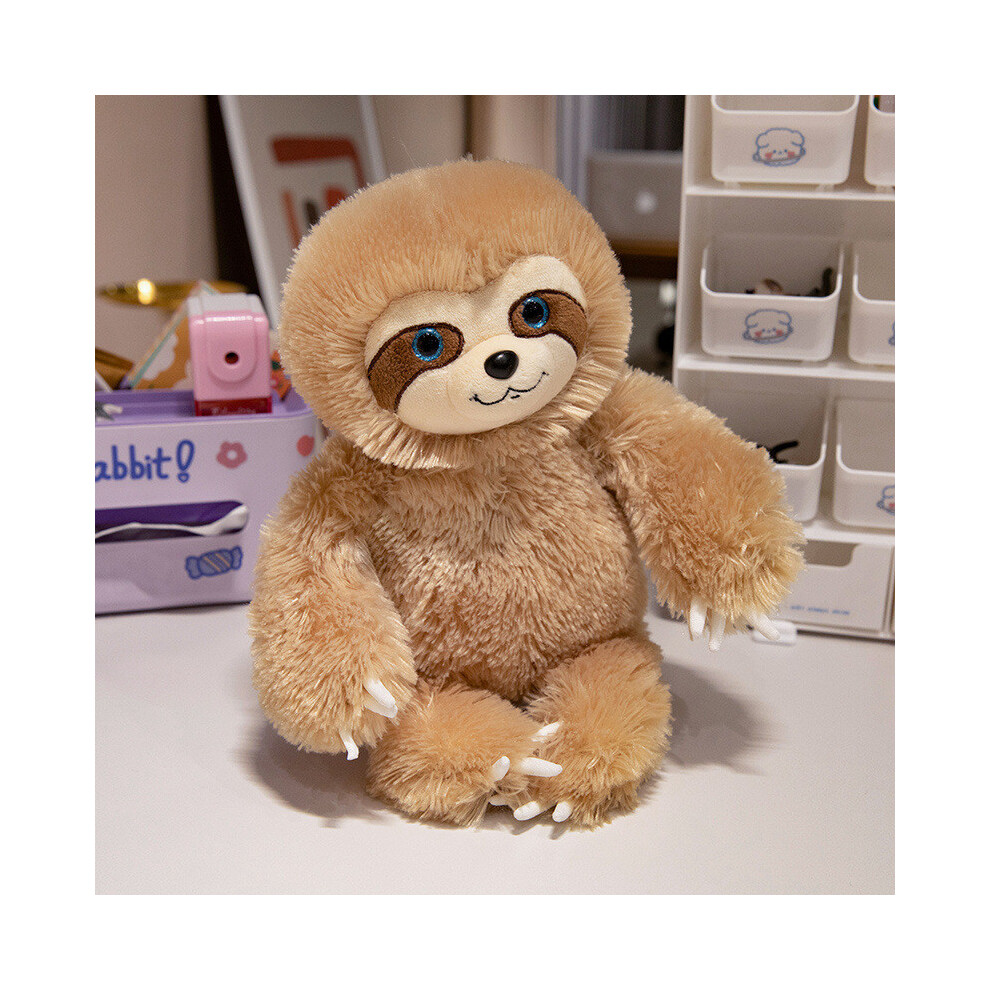 (35cm) Toy Sloth Plush Cartoon Stuffed Doll Sleep Soothing Home Kids Decoration Gift-image-OPC-PGTDJKN-NEW