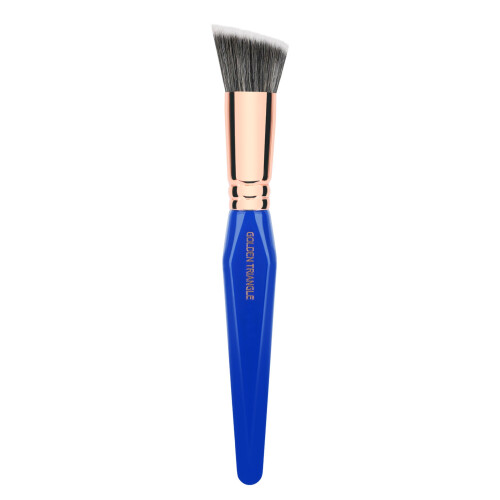 Bdellium Tools Επαγγελματικό Πινέλο Μακιγιάζ - Χρυσό Τρίγωνο 956 Λοξό Κουμπί 2