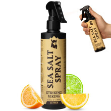 Striking Viking Sea Salt Spray for Men  Citrus Scent  Hair Texturizing Spray - Volumizing  Curl Enhancing  Shape & Hold  6.76 fl Oz  Paraben Free  Mad