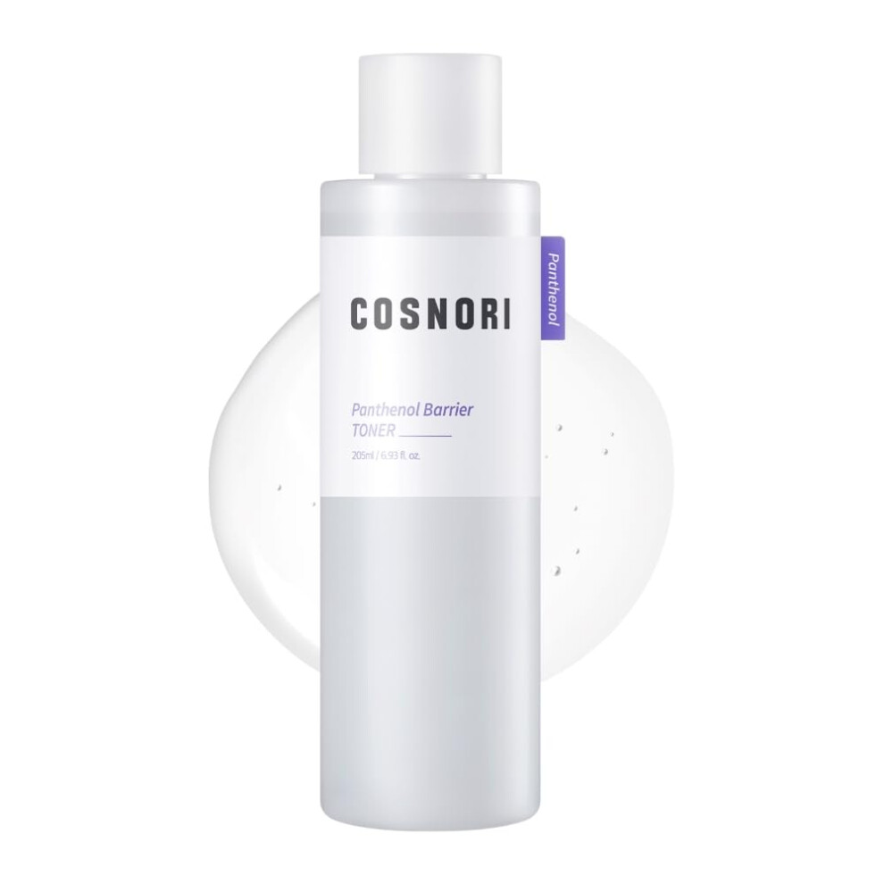 Cosnori Panthenol Barrier Toner - Vegan Skin Barrier Strengthening Toner Korean Skincare High Content Panthenol Kakadu Plum Extract Skin Text